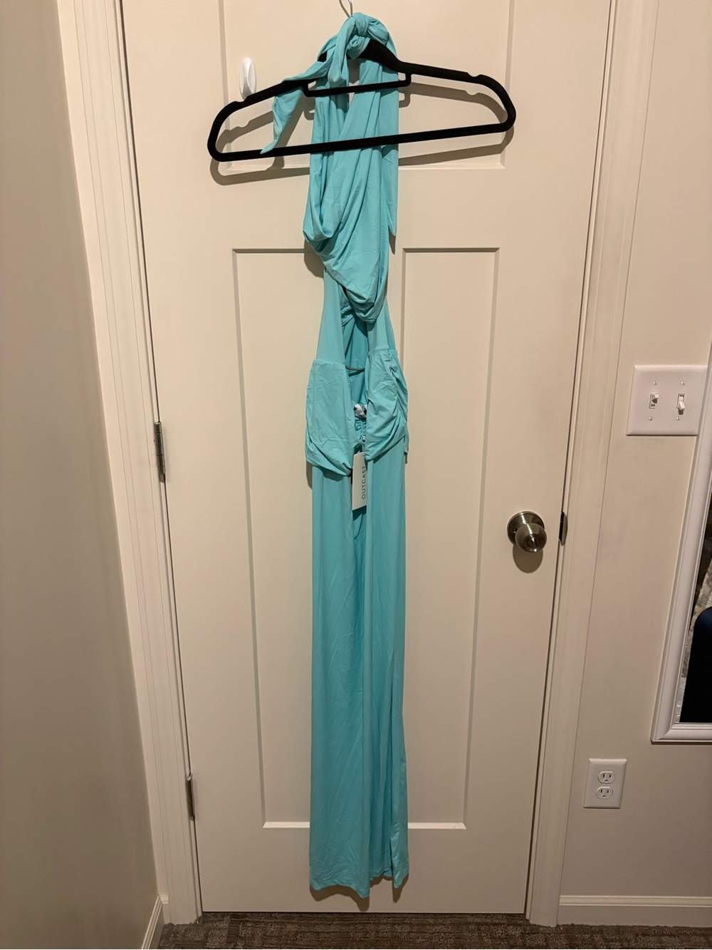 Outcast DELFINA MAXI DRESS BLUE Small NWT - Picture 6 of 8